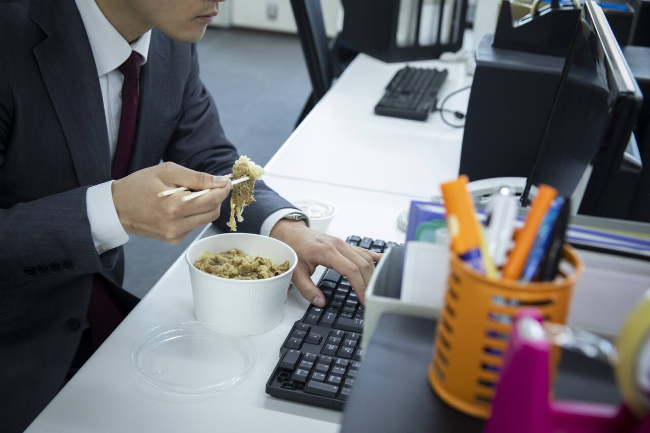 バランスの悪い食事